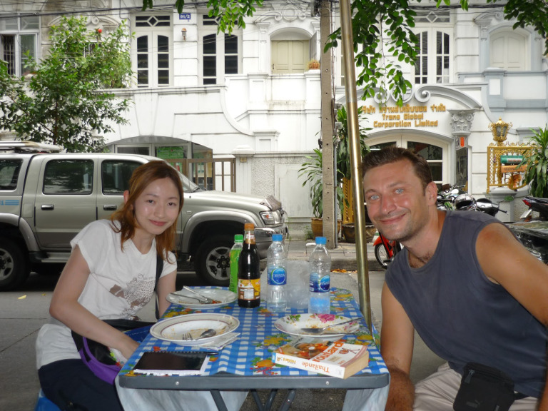 Noodles with my Travel Friends for the Day! (source - Pulped Travel)