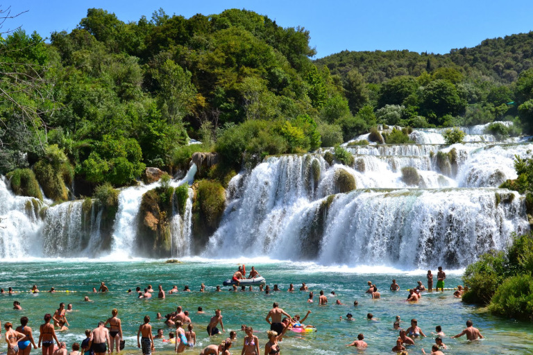 The Skradinski Buk waterfall at the Krka National Park (source – Pulped Travel)